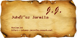 Juhász Jarmila névjegykártya