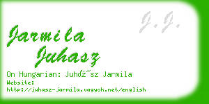 jarmila juhasz business card